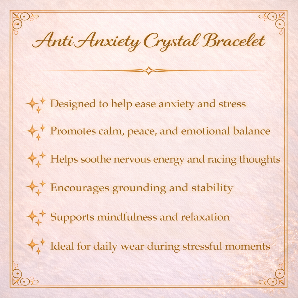 Anti-Anxiety Crystal Bracelet
