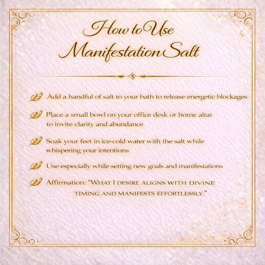 Manifestation Salt
