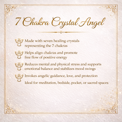 7 Chakra Crystal Angel