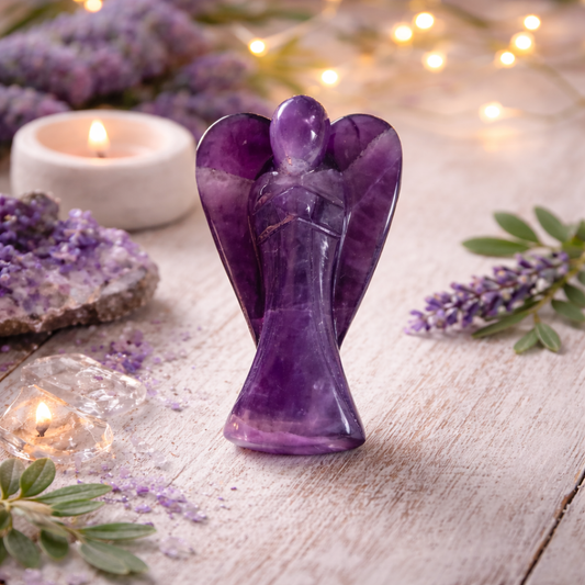 Amethyst Crystal Angel