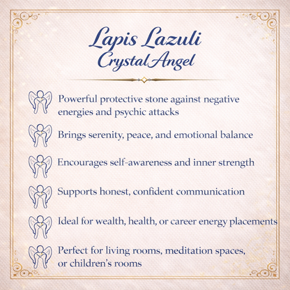 Lapis Lazuli Crystal Angel