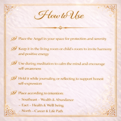 Lapis Lazuli Crystal Angel