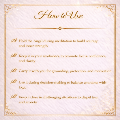 Tiger Eye Crystal Angel