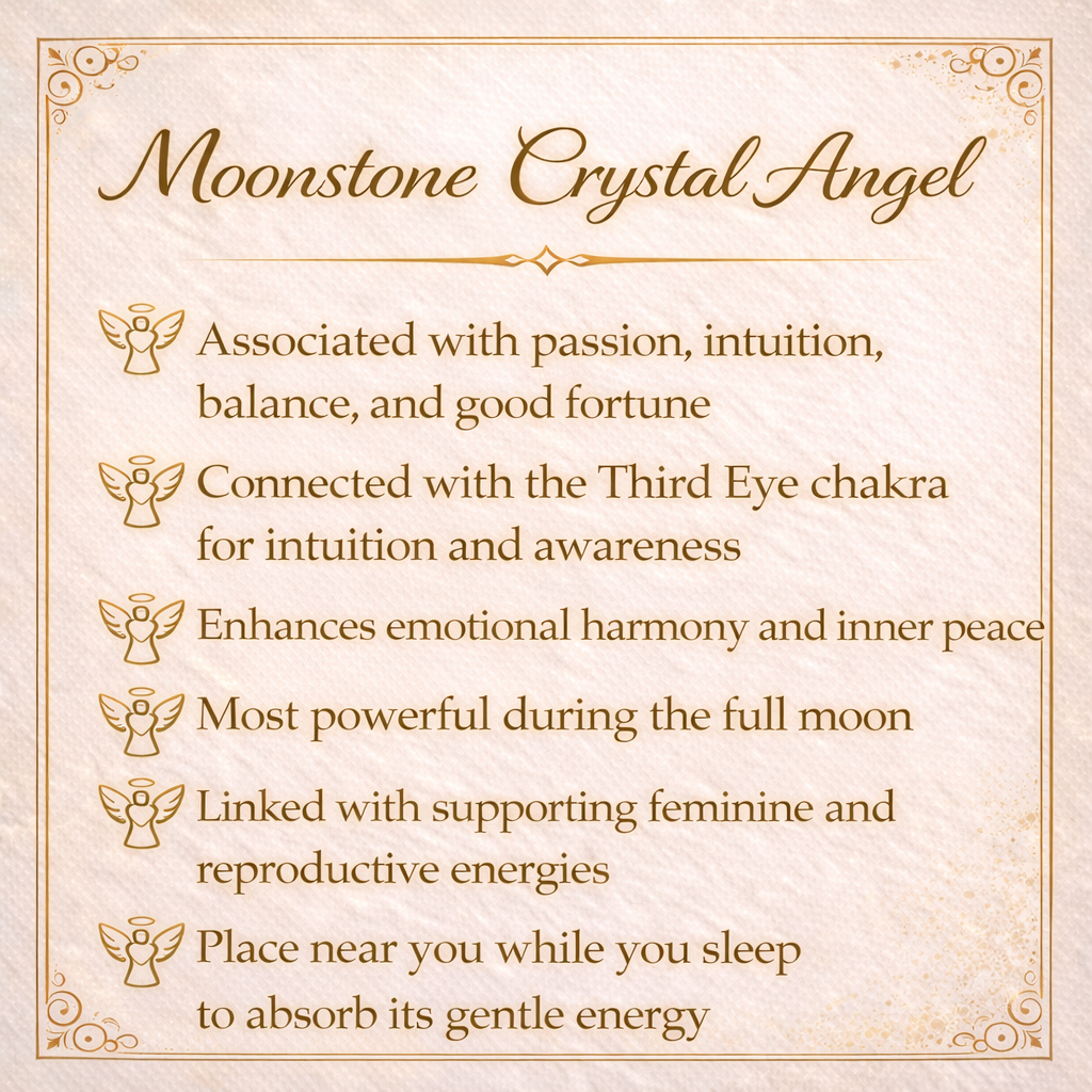 Moonstone Crystal Angel
