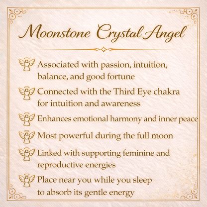 Moonstone Crystal Angel