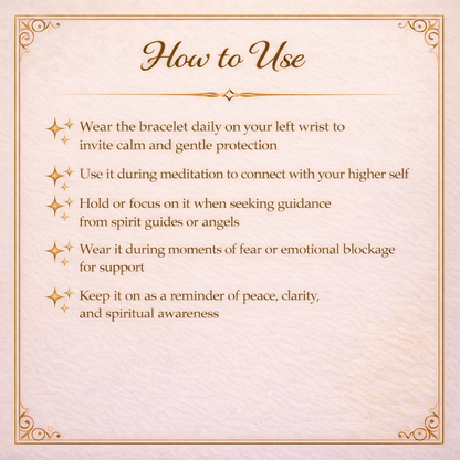 Angelite Crystal Bracelet