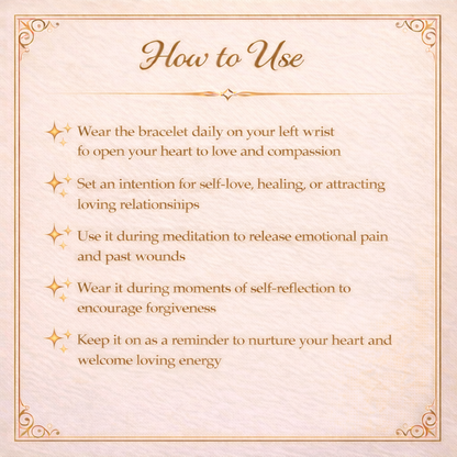 Love Crystal Bracelet