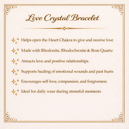 Love Crystal Bracelet