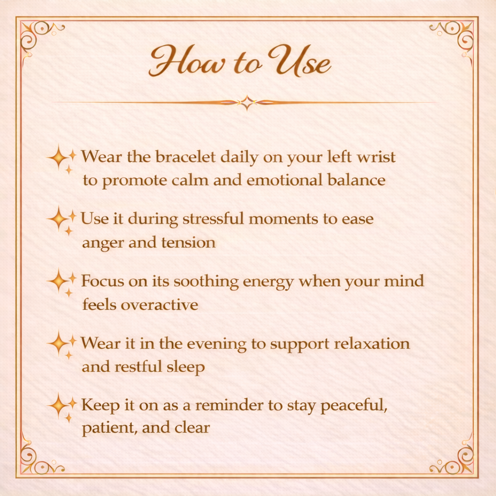 Howlite Crystal Bracelet