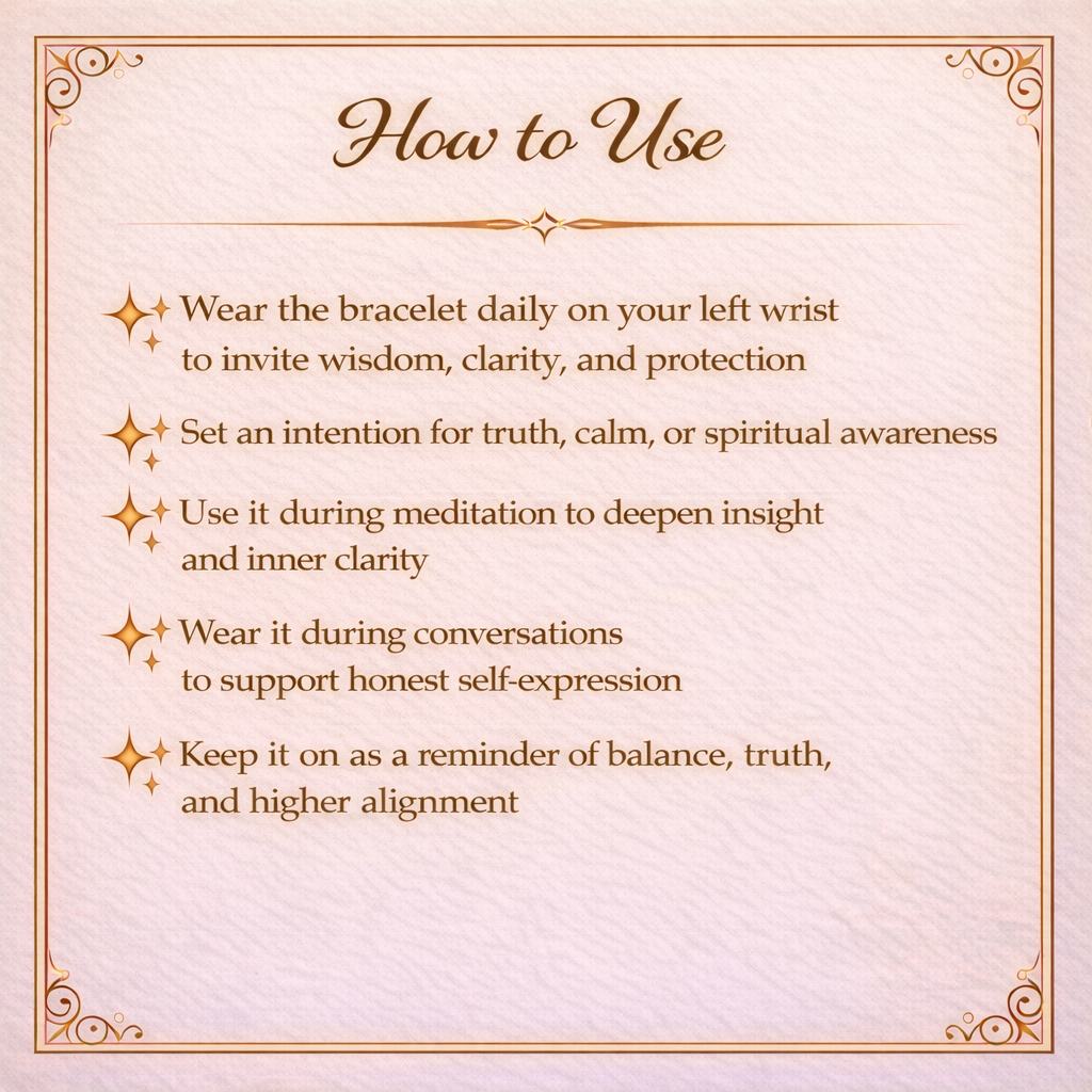 Lapis Lazuli Crystal Bracelet