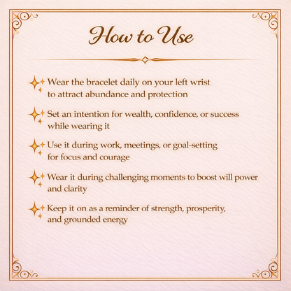 Pyrite Crystal Bracelet