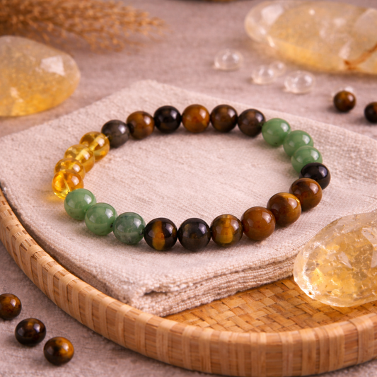 Wealth & Abundance Crystal Bracelet