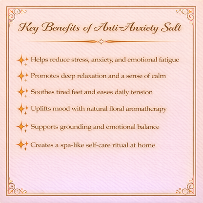 Anti - Anxiety Foot Salt