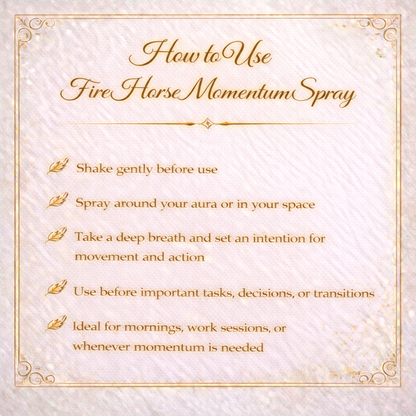 Fire Horse Momentum Spray